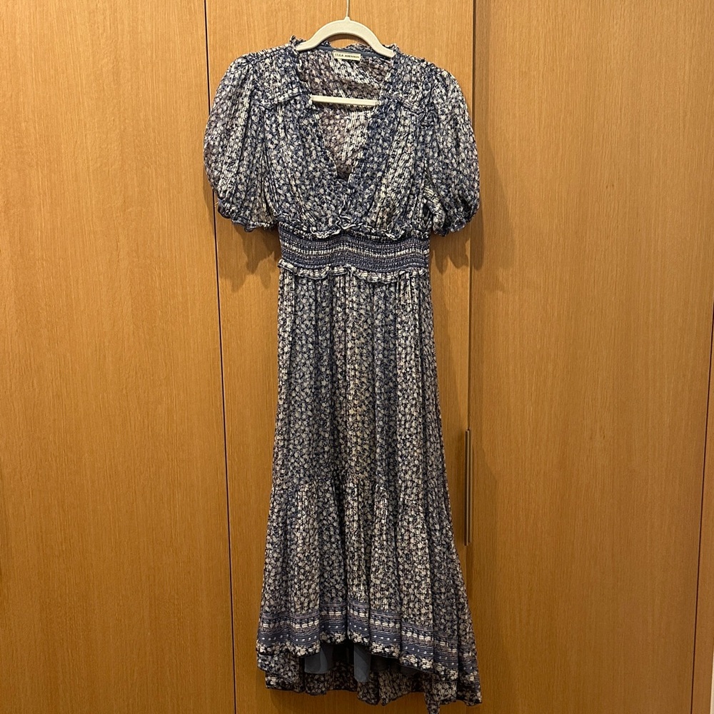 Ulla Johnson Floral w/Gold Thread Dress